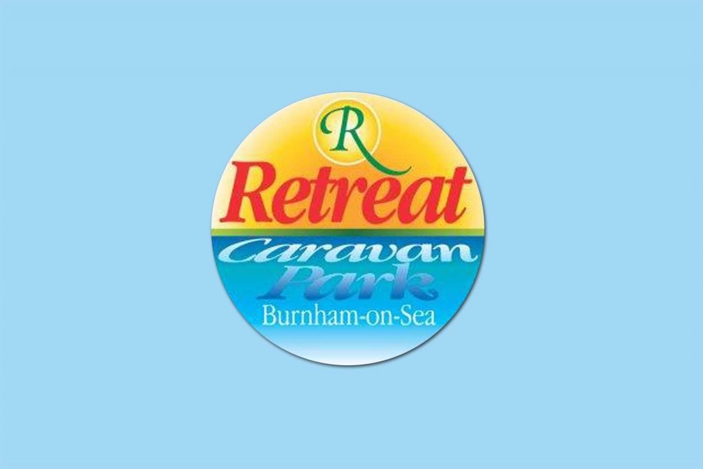 Retreat Caravan Park old logo design, Burnham-on Sea, Somerset