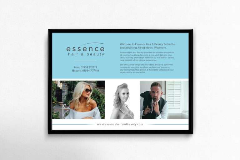Essence-Beauty-Advert-Design-Wedmore-Somerset